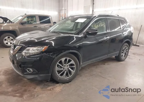 2015 Nissan Rogue Sl z USA, uszkodzony, nr VIN 5N1AT2MV6FC923275